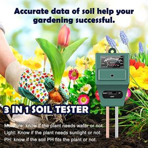 3 in 1 soil moisture ph sensor